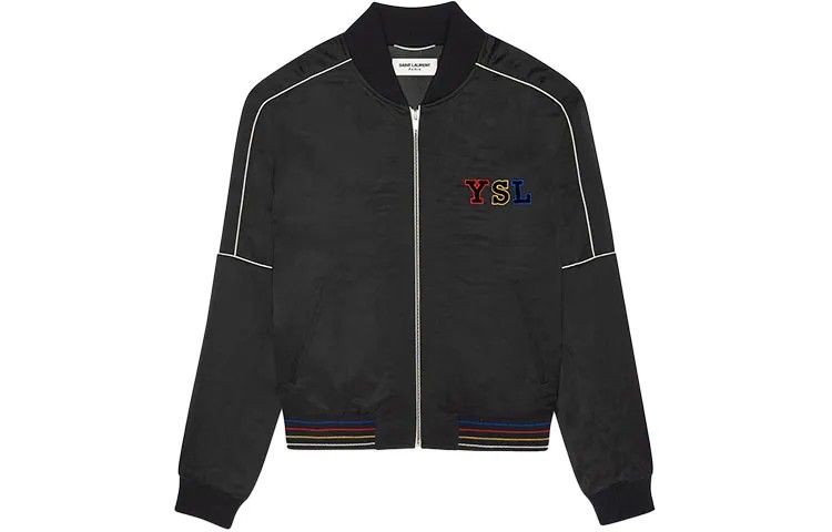 SAINT LAURENT Мужская куртка, цвет Black