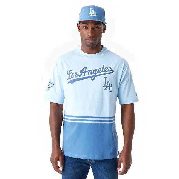 Футболка New Era World Series Cf Los Angeles Dodgers T-shirt, синий