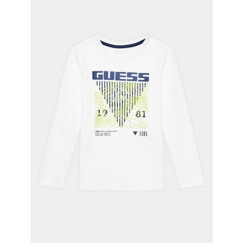 Лонгслив GUESS, размер 8Y [METY], белый