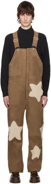 Светло-коричневый комбинезон Shearling Star Sky High Farm Workwear