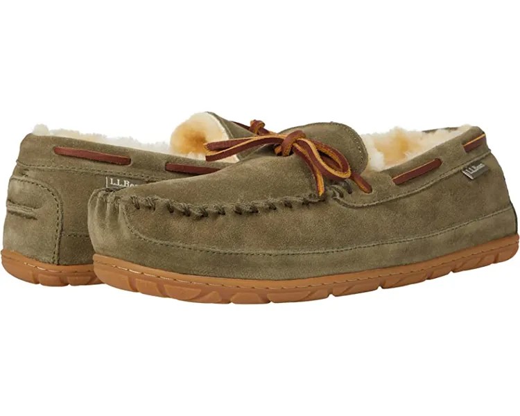 Слипперы Wicked Good Moccasins L.L.Bean, келп грин