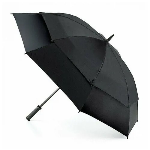 Зонт-трость FULTON, черный, белый