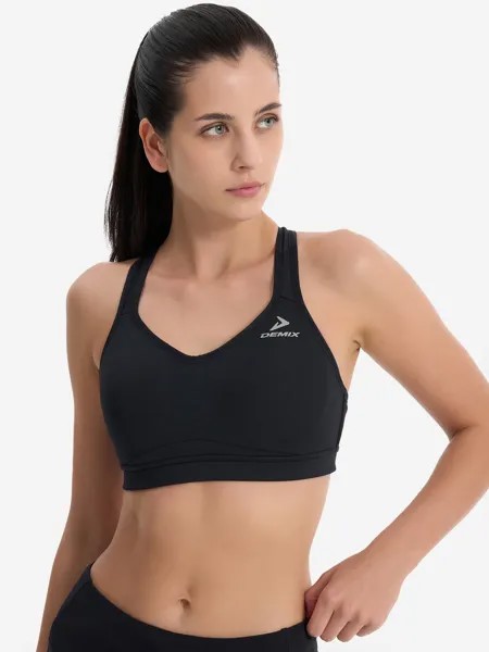 Спортивный топ бра Demix PowerMove, Черный