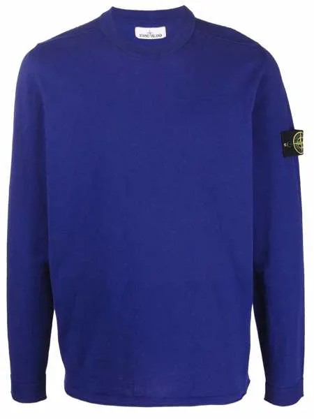 Stone Island джемпер с нашивкой-логотипом