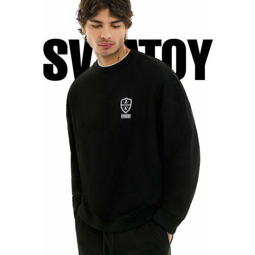 Свитшот SVYATOY, размер M, , чёрный