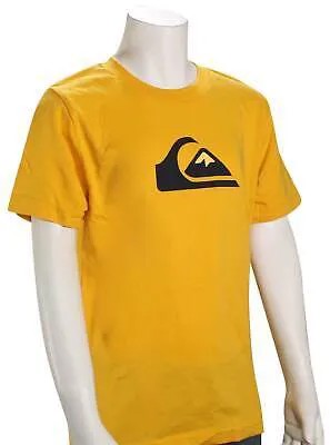 Футболка с логотипом Quiksilver Boys Comp — Golden Rod — новинка