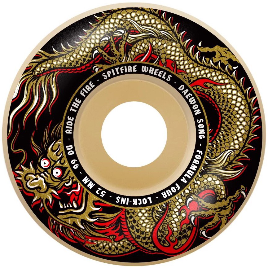 Колеса для скейтборда SPITFIRE F4 Daewon Fury Lockin  52 mm