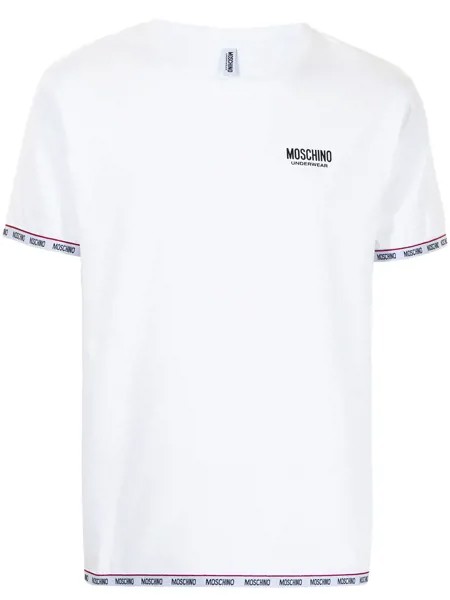 Moschino logo-print short-sleeved T-shirt