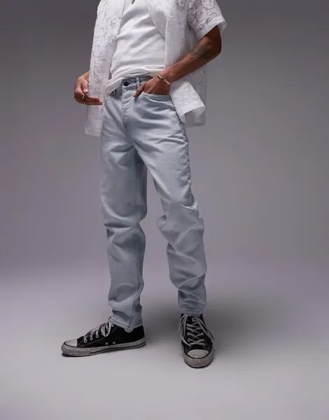 Topman – выбеленные джинсы-зауженные