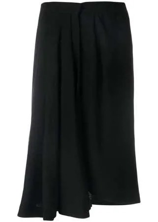 Yves Saint Laurent Pre-Owned юбка с драпировкой сбоку