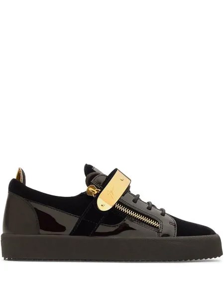 Giuseppe Zanotti кеды на липучке