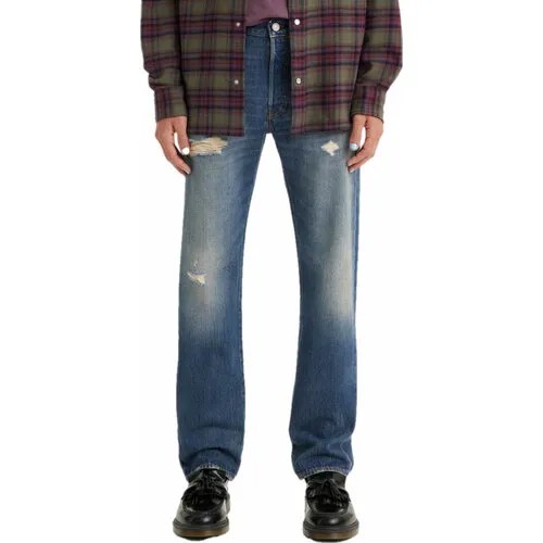Джинсы классические Levi's Men 501 Original Jeans, размер 33/34, синий
