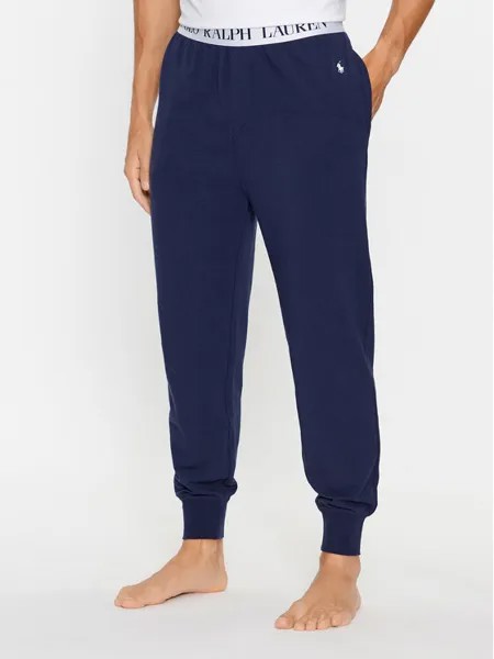 Пижамные штаны стандартного кроя Polo Ralph Lauren, синий