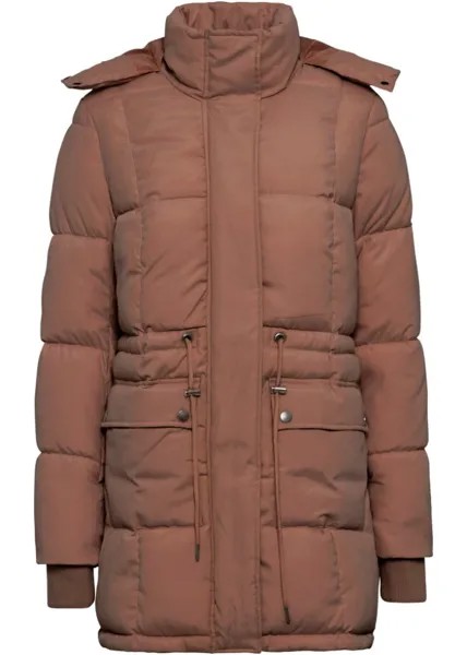 Зимняя куртка с регулируемыми манжетами на талии Rainbow, коричневый