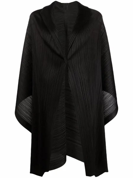 Pleats Please Issey Miyake плиссированный кейп