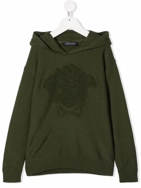 Versace Kids худи с логотипом Medusa