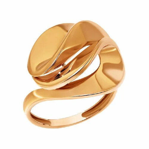 Кольцо SANIS, красное золото, 585 проба, размер 18.5, золотой, красный