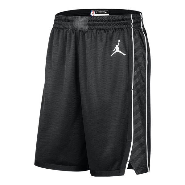 Шорты dri fit nba brooklyn nets statement edition swingman баскетбольные шорты Air Jordan, черный