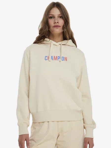 Худи женская оверсайз Champion, Бежевый