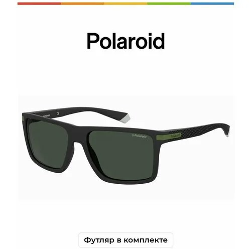 Солнцезащитные очки Polaroid, черный..