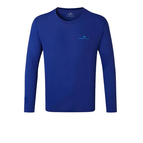 Спортивный топ RonHill Core Long Sleeve, синий