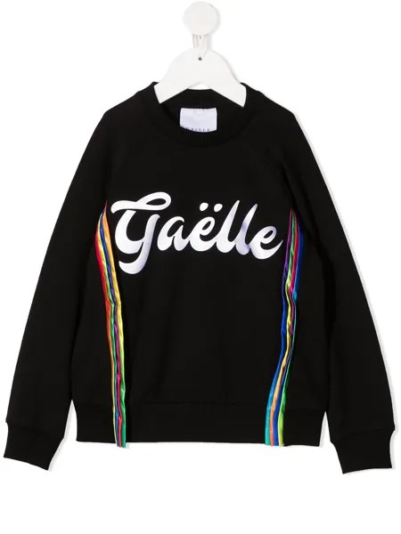 Gaelle Paris Kids толстовка с контрастными полосками