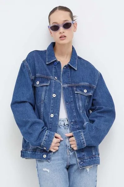 Джинсовая куртка Karl Lagerfeld Jeans, синий