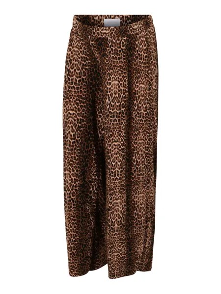Широкие брюки Mamalicious LAURA, цвет Brown/Light Brown