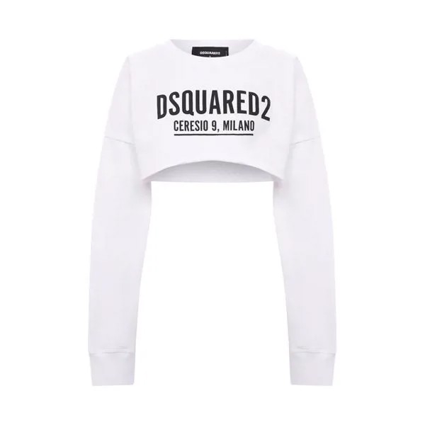 Хлопковый пуловер Dsquared2