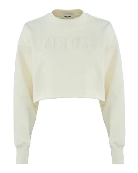 Укороченный свитшот MSGM