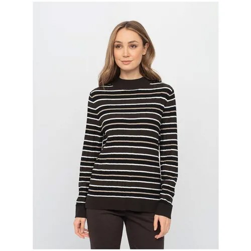 Водолазка Gerry Weber, длинный рукав, прилегающий силуэт, размер XL, бордовый