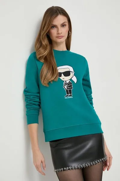 Фуфайка Karl Lagerfeld, зеленый