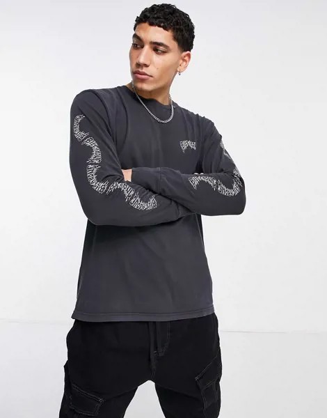 Черный лонгслив Billabong Dark Arch