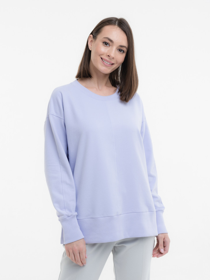 Свитшот женский LIOLI USV090308PASTEL фиолетовый 46 RU