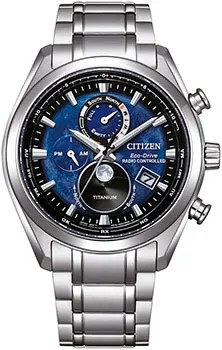 Японские наручные  мужские часы Citizen BY1010-81L. Коллекция Radio Controlled