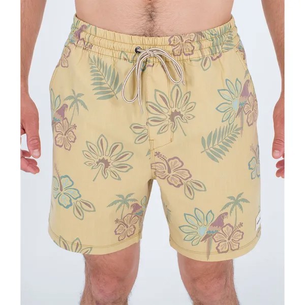 Шорты для плавания Hurley Phantom Naturals Cannonball Volley 17´´ Swimming Shorts, желтый