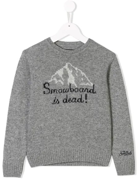 MC2 Saint Barth Kids свитер 'Snowboard is Dead'