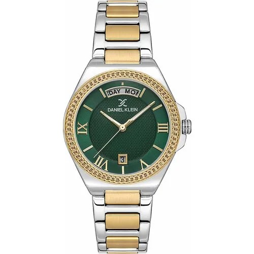 Наручные часы Daniel Klein Premium, серебряный, зеленый