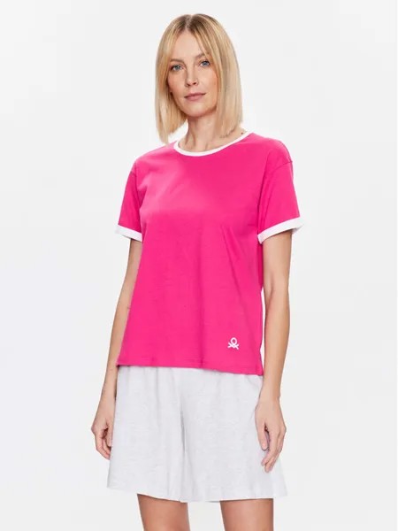 Пижамы стандартного кроя United Colors Of Benetton, розовый