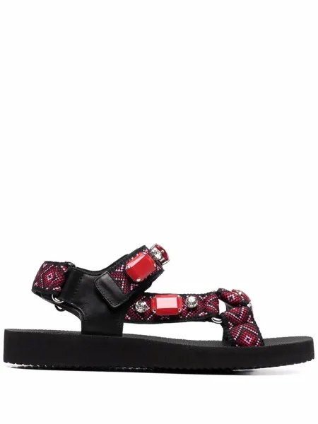 Car Shoe сандалии с кристаллами