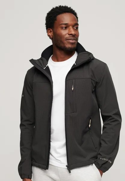 Дождевик/водоотталкивающая куртка TREKKER Superdry, цвет black