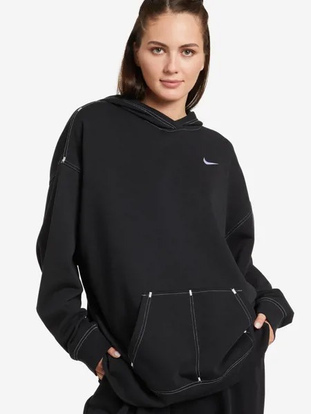 Худи женская Nike Sportswear Swoosh, Черный, размер 48-50