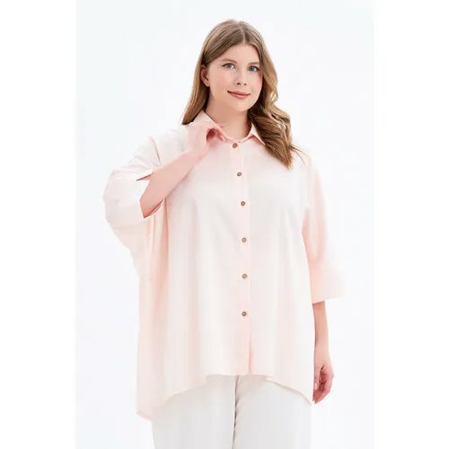 Рубашка Olsi, размер 60-64, розовый