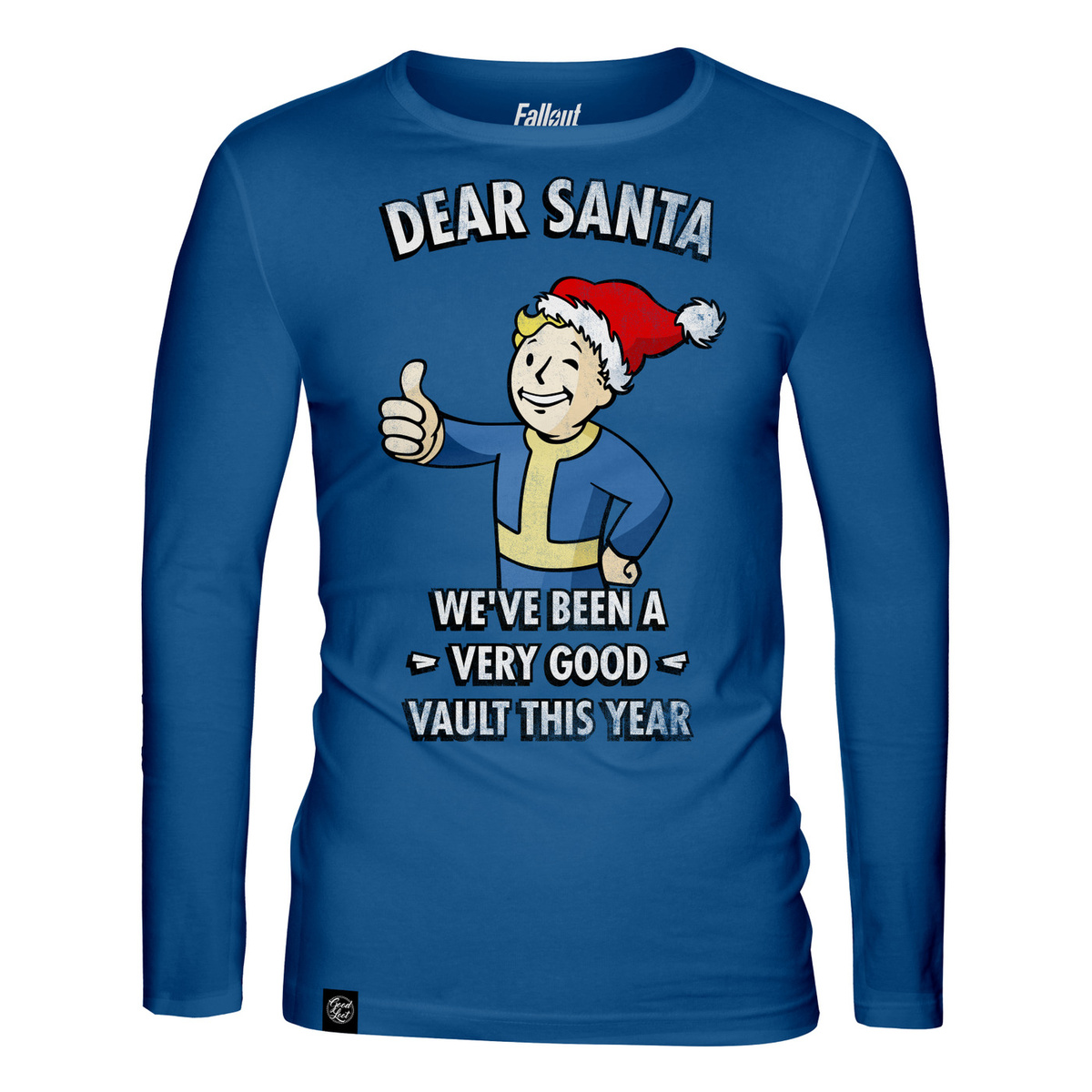 Лонгслив мужской Fallout X-mas Good Loot синий L