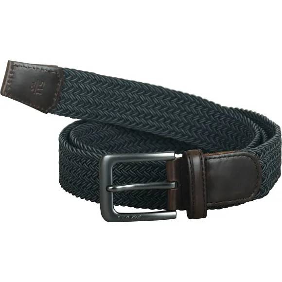 Ремень мужской Сплав эластичный (мультиразмерный) gray/black 115 см