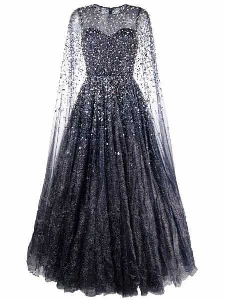 Jenny Packham вечернее платье с кристаллами