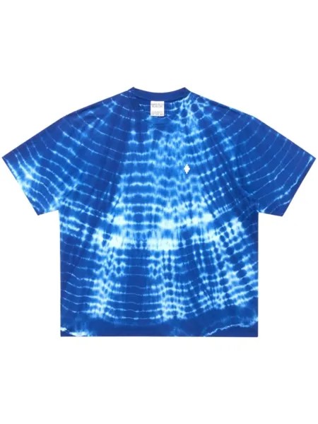 Marcelo Burlon County of Milan футболка с принтом AOP Soundwaves, синий