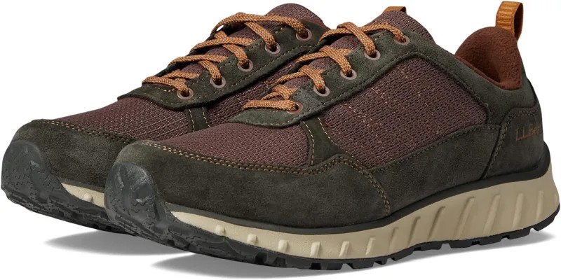 Зимние ботинки Snow Sneaker 5 Low Water Resistant Insulated Lace-Up L.L.Bean, цвет Loden/Dark Earth