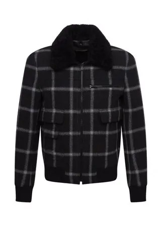Шерстяной бомбер Saint Laurent