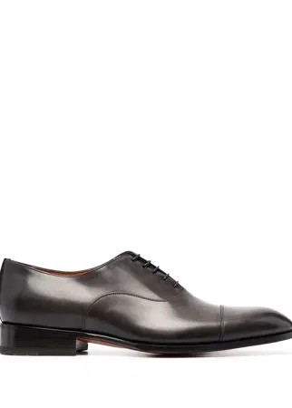 Santoni оксфорды на шнуровке